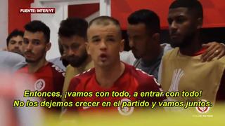 Andrés D'Alessandro y la emotiva arenga al equipo de Paolo Guerrero [VIDEO]