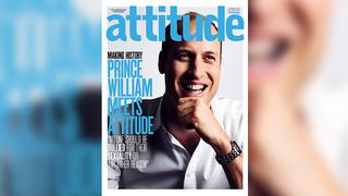 Príncipe William posó para la portada de revista gay "Attitude"