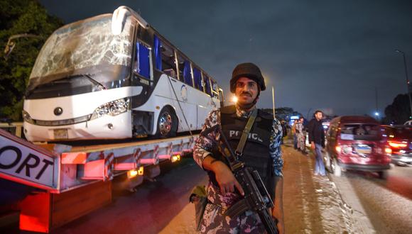 Egipto mata a 40 supuestos terroristas tras atentado contra autobús de turistas cerca de las pirámides. (AFP).