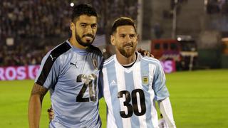 Argentina vs. Uruguay: Lionel Messi y Luis Suárez promocionaron Mundial 2030