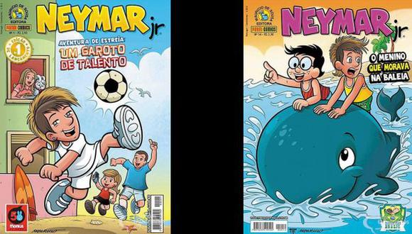 Neymar causa furor y gana por goleada en los cómics