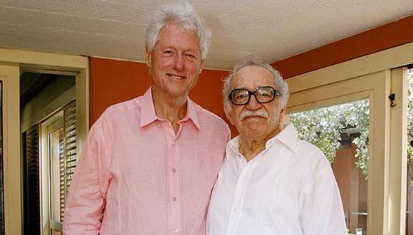 Bill Clinton dice estar honrado de haber sido amigo de Gabo