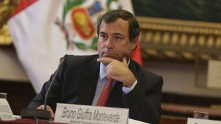 Bruno Giuffra: subcomisión aprueba por mayoría investigar al ex ministro