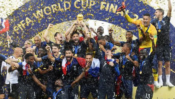 Francia es campeón del mundo por segunda vez en su historia. (Foto: EFE)