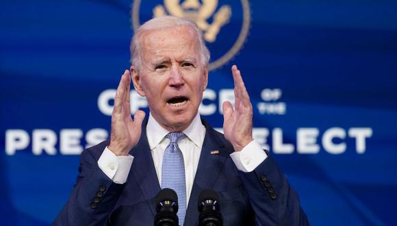 Joe Biden, presidente electo de Estados Unidos. (Foto: Reuters)