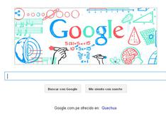Google celebra a los profesores con doodle por el Día del Maestro