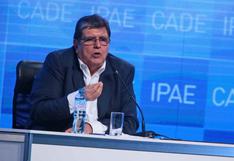 CADE 2015: García propone “respuesta política y económica” para crecer más de 6%