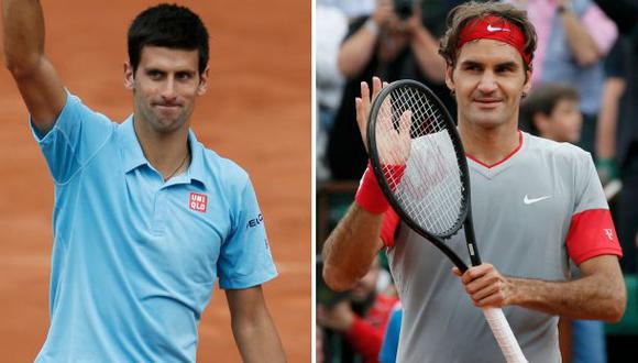 Roland Garros: Djokovic y Federer avanzaron a octavos de final