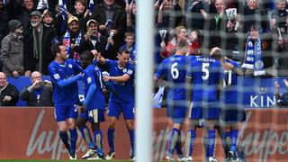 Leicester goleó y va firme hacia la hazaña en Premier League