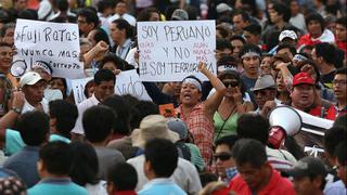 Keiko Fujimori: marchan por tercera vez para pedir su exclusión