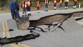 Sismo en Loreto: MTC asegura que carretera de Cajabamba estará habilitada al 100% en tres días