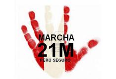 21M: Convocan a marcha contra la inseguridad en el Perú