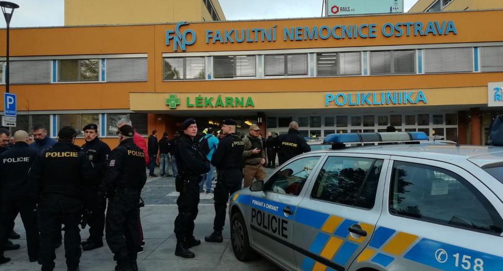 El ataque se produjo cerca de las 7 a.m. de hoy (hora local). (Twitter / Policía República Checa)