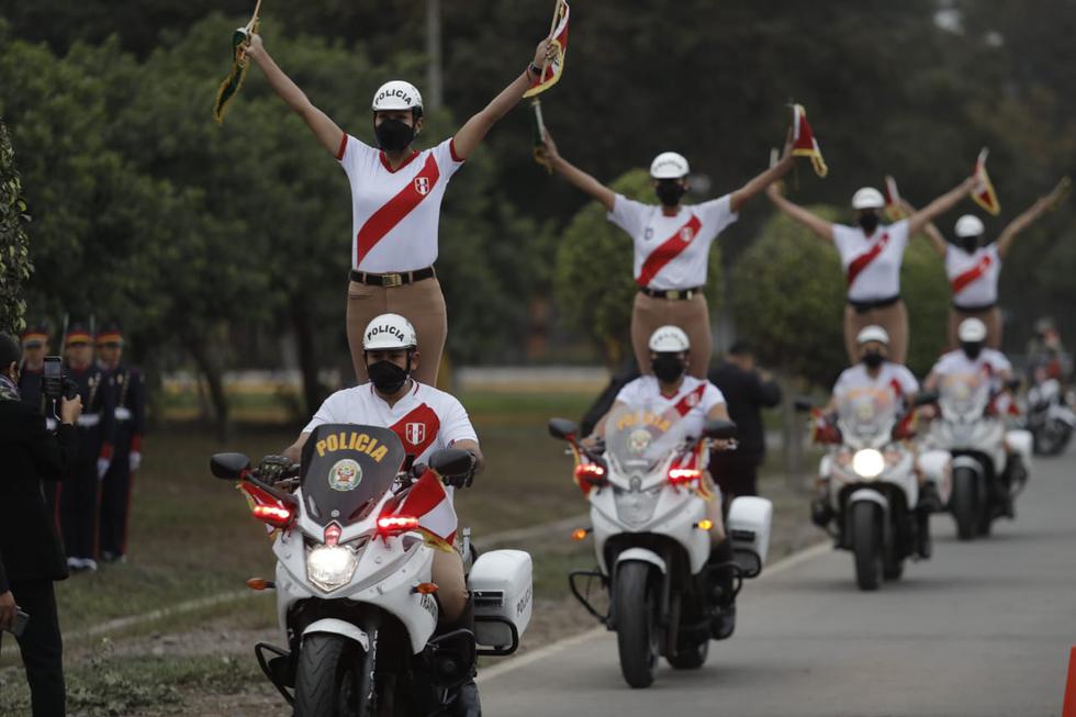 A las 10:00 de la mañana se dará inicio al Gran Desfile Cívico Militar en el Cuartel General del Ejército, como parte de los actos conmemorativos por el 201 aniversario de la Independencia del Perú.(Foto: Anthony Niño de Guzmán / @photo.gec)