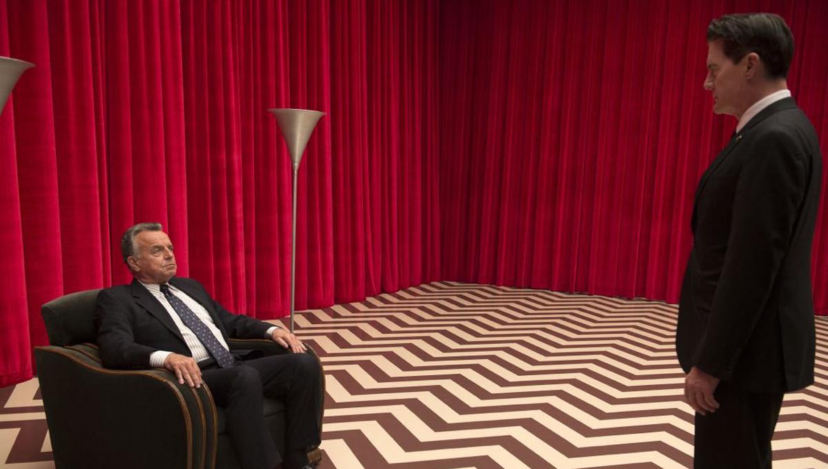 "Twin Peaks". De izquierda a derecha Leland (Ray Wise) y Dale Cooper (Kyle MacLachlan), personajes cruciales de la serie. (Foto: Showtime)