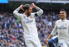 Real Madrid vs Málaga: resultado, resumen y goles de Sergio Ramos