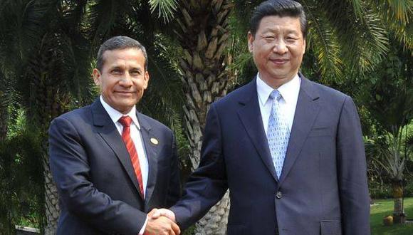Ollanta Humala vería acuerdo sobre tren bioceánico en China