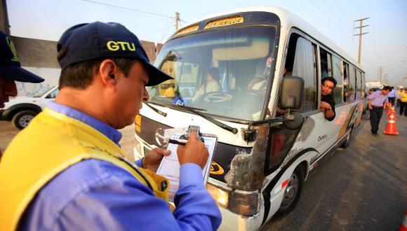 Más de 30 mil vehículos fueron multados por Municipio de Lima