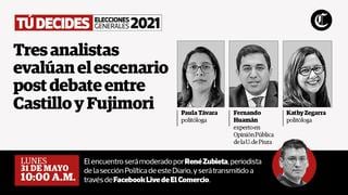 Debate presidencial: Tres analistas evaluaron el impacto del encuentro entre Pedro Castillo y Keiko Fujimori