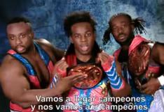 WWE: The New Day envió un caluroso saludo a todos los fans del Perú