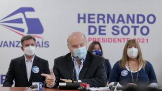 Hernando de Soto y su ‘gabinete de oposición’: ¿Qué es y qué busca?