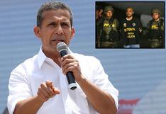 'Caracol': Humala pide no ser mezquinos con trabajo de Policía 