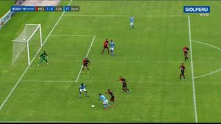 Sporting Cristal vs. Melgar: Christopher Olivares y el taco con el que desperdició el 1-1 en Arequipa | VIDEO