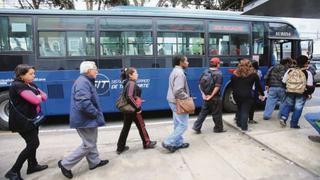 Corredor azul: pasaje subirá a S/.1,20 a partir del jueves 11