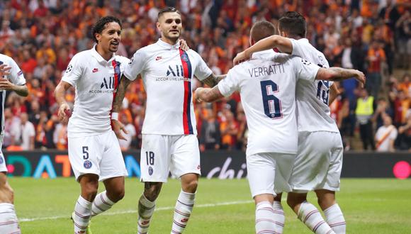 PSG vs. Galatasaray por la Champions League. (Foto: Reuters)