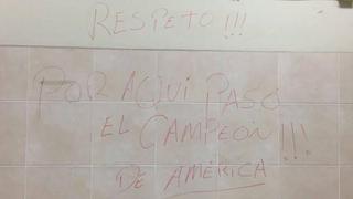 Chile dejó este mensaje en el camarín tras pifias a su himno