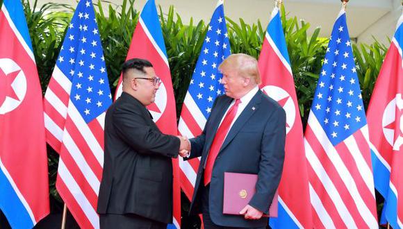 El presidente de Estados Unidos, Donald Trump, ha dicho que quiere celebrar una segunda cumbre con el líder norcoreano, Kim Jong-un, en "enero o febrero". (Foto: AFP)