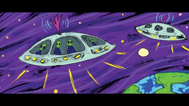 El hombre ha buscado por décadas vida extraterrestre. (Ilustración: Giovanni Tazza)