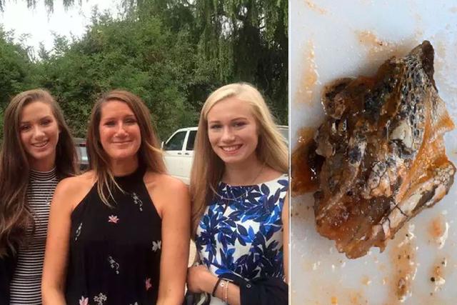 Foto 1 de 3 | Familia vegana se llevó escalofriante escena en su plato de comida. La foto es viral en todas partes del mundo | Crédito: @Pollywheaton. (Desliza hacia la izquierda para ver más fotos)