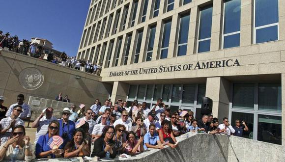 La embajada de Estados Unidos en Cuba reabrió en el 2015 como parte del restablecimiento de relaciones diplomáticas entre ambos países. (Foto: AP)