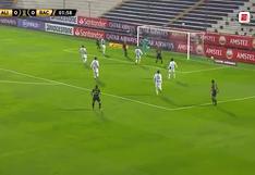 Alianza Lima vs. Racing: Fertoli estuvo cerca del 1-0 con un cabezazo que se estrelló en el travesaño | VIDEO