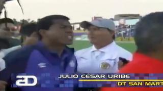 Julio César Uribe se enfureció con Orejuela y le dijo de todo