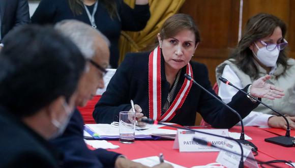 Patricia Benavides Vargas participó este lunes en la segunda sesión ordinaria del Consejo Nacional de Seguridad Ciudadana (Conasec). (Foto: Presidencia)
