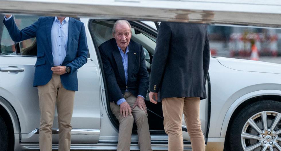 Juan Carlos I arrives in Spain after two years of absence for a brief visit full of controversy