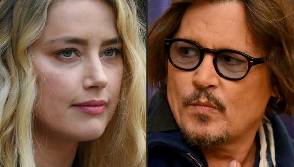 Amber Heard apela veredicto que le ordena pagarle US$10 millones a Johnny Depp por difamarlo (Foto: Daniel Leal y Andrej Isakovic / AFP)