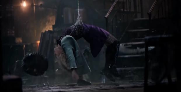 Gwen Stacy falling from the clock tower.  (Photo: Marvel)