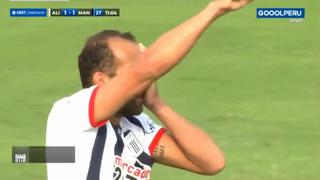 Hernán Barcos colocó el gol del empate para Alianza Lima vs. Carlos A. Mannucci | VIDEO