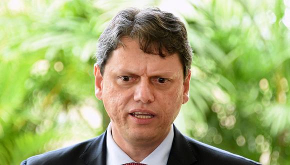 El ministro brasileño de Infraestructura designado por el presidente electo de Brasil, Jair Bolsonaro, Tarcisio Gomes de Freitas.