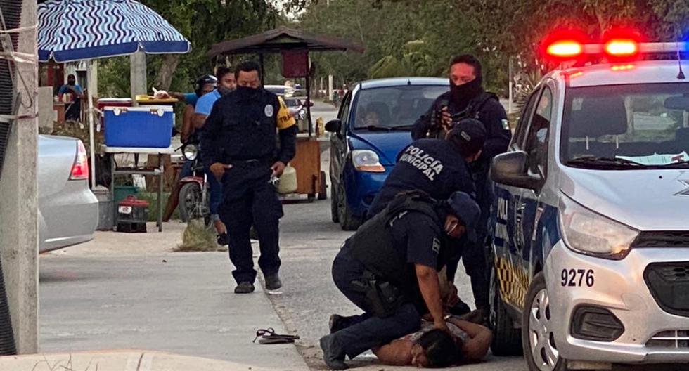 Mexico: Salvadoran migrant suffocated to death with the knee of a police officer in Tulum identified |  VIDEO