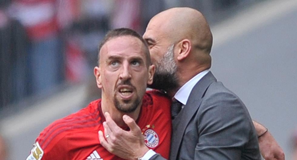 El volante francés del Bayern Munich Franck Ribéry se refirió a la eliminación del Manchester City a manos del AS Mónaco ¿Fue una indirecta a Pep Guardiola? (Foto: Getty Images)