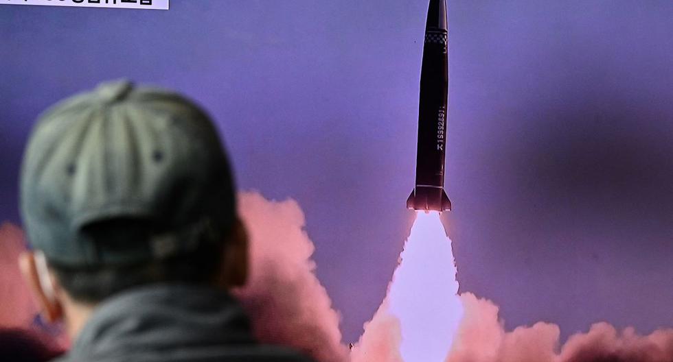 North Korea tested a new “submarine-launched ballistic missile”