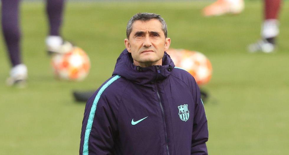 Ernesto Valverde es ratificado como entrenador por el presidente de Barcelona. (Foto: AFP)