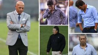 Fútbol peruano: Mosquera y otros técnicos despedidos en el 2016