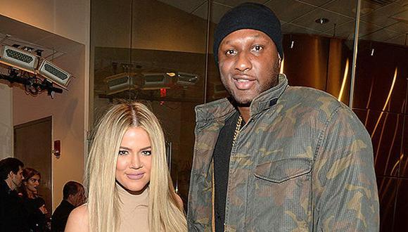 Lamar Odom reaparece con Khloé Kardashian tras su recuperación