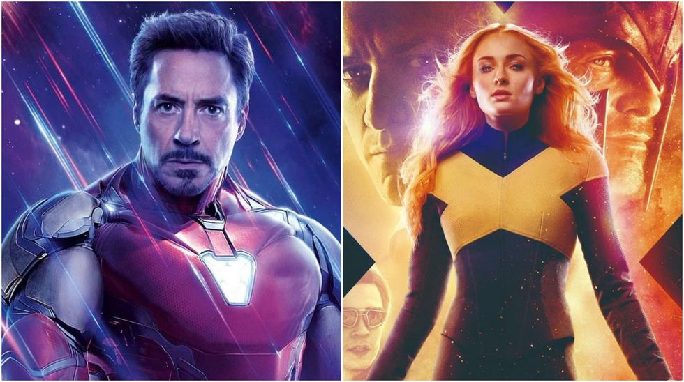De izquierda a derecha Iron Man y Jean Grey; personajes representativos de Disney y Fox que desde el 2019 pertenecen a la misma compañía. Foto: Disney.