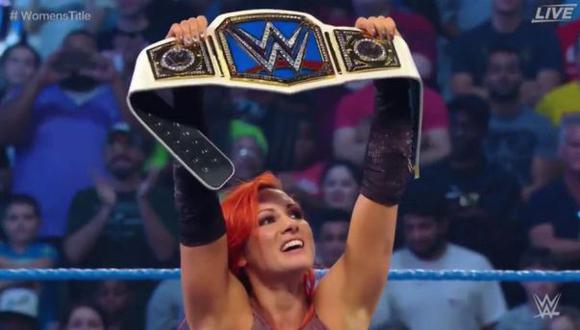 WWE Backlash: Becky Lynch ganó título femenino de SmackDown
